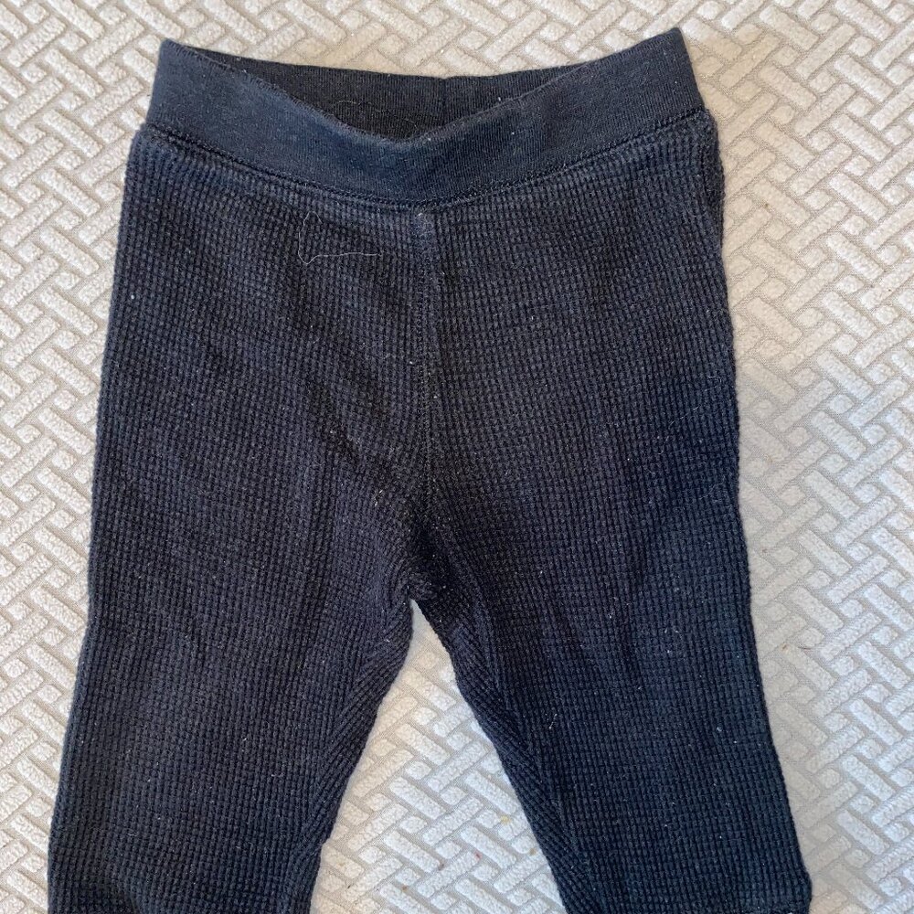6-12 month Primary baby waffle pant thermal